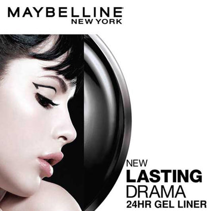 Intense Black Gel Eyeliner - Long Lasting, 36Hr Wear