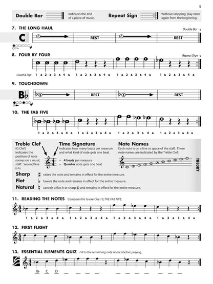 Essential Elements for Band – Flute Book 1 with EEi Online Resources | Flute Method Book and Sheet Music for Students and Teachers | Comprehensive Band Method Songbook – Newer 2025 Edition Available