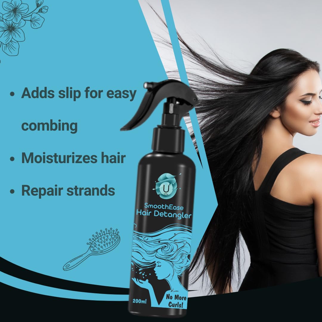 Detangler Mist Spray 7.03 Fl Oz - Paraben & Sulfate Free