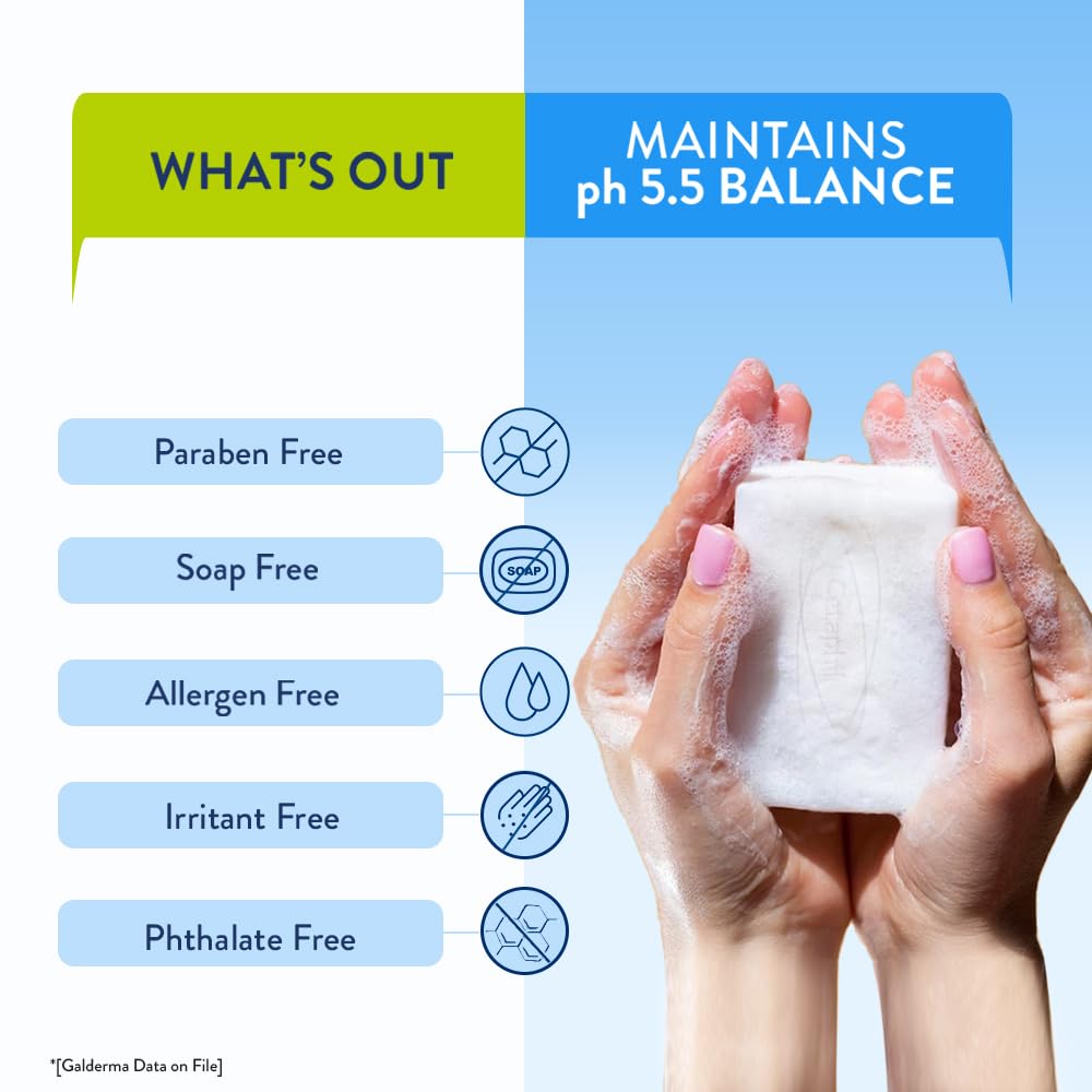 Cetaphil Syndet Bar Shea Butter 75g for Sensitive Skin