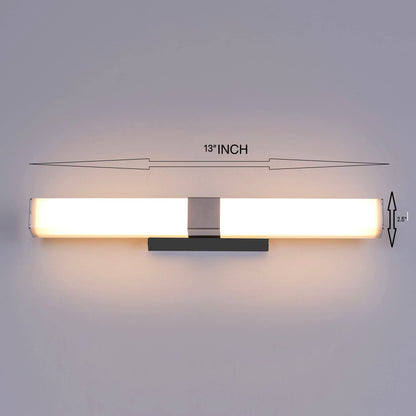 15W Rectangular LED Wall Light - Warm White - Metal Alloy & Plastic - Modern Design