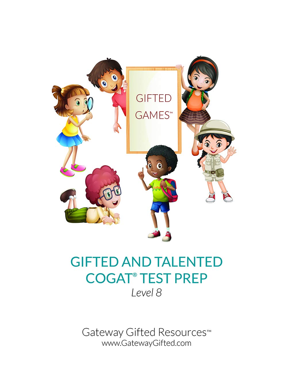 Gifted and Talented COGAT Test Prep Grade 2: Gifted Test Prep Book for the COGAT Level 8; Workbook for Children in Grade 2 