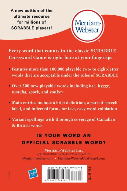 The Official SCRABBLE Players Dictionary 