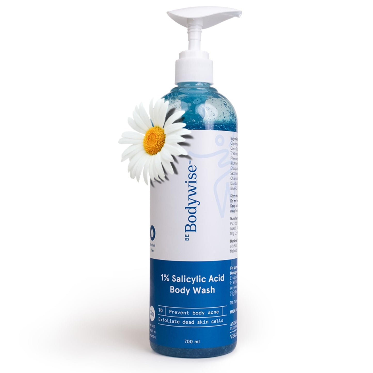 1% Salicylic Acid Body Wash - Deep Cleansing & Exfoliating 700ml