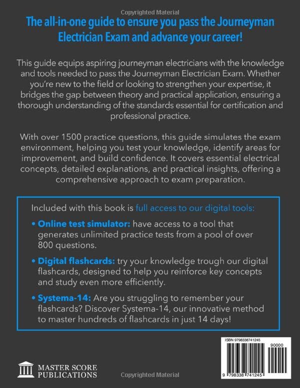 Journeyman Electrician Exam Prep Study Guide: All-in-one Handbook to Pass the Test with Confidence
