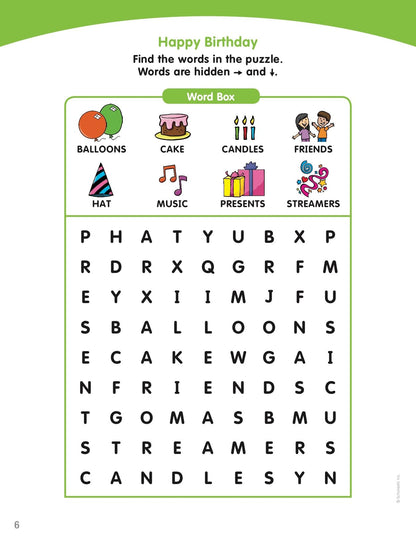 Little Skill Seekers: Word Searches Workbook