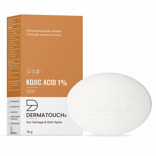 Kojic Acid 1% Soap with Glutathione for Pigmentation, 75g