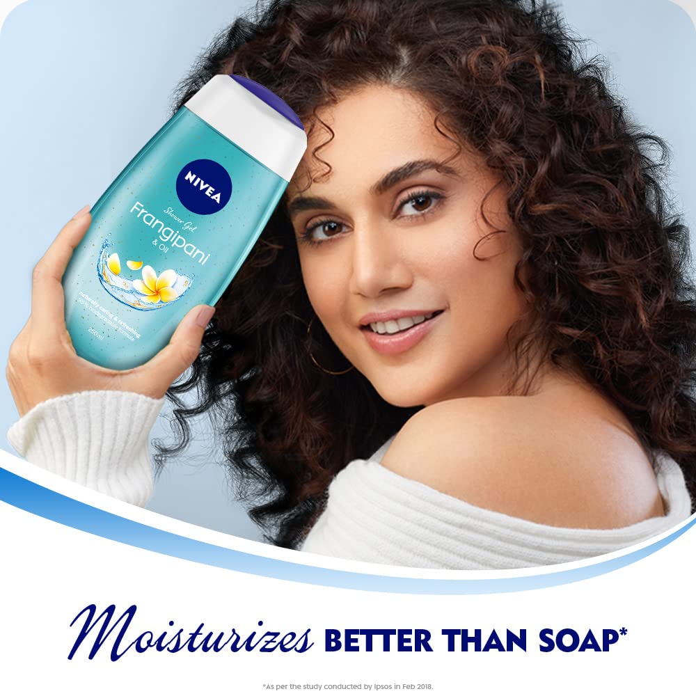 Frangipani & Oil Body Wash 250ml - Moisturizing Shower Gel