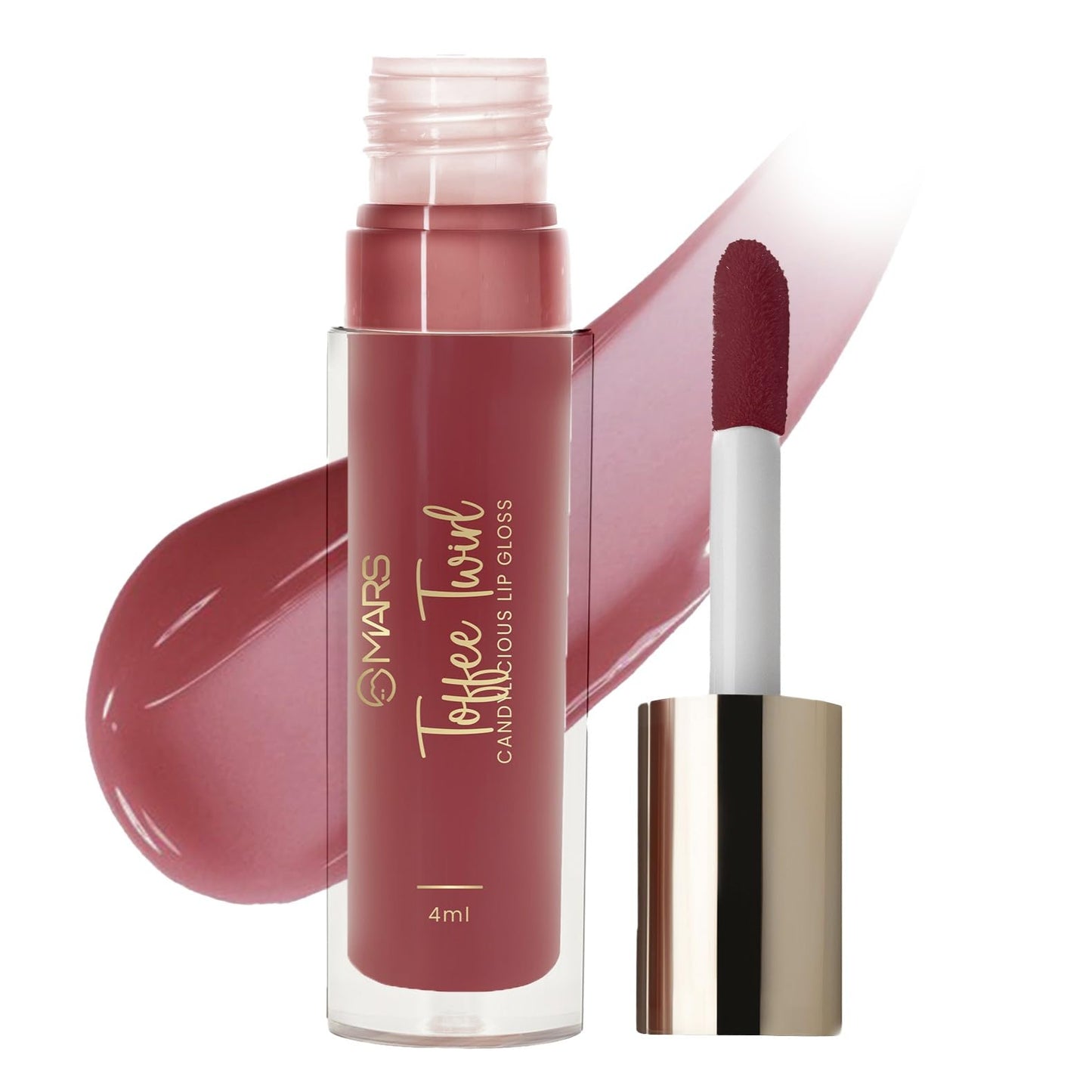 Toffee Twirl Hydrating Lip Gloss 4ml | High Shine, Non-Sticky