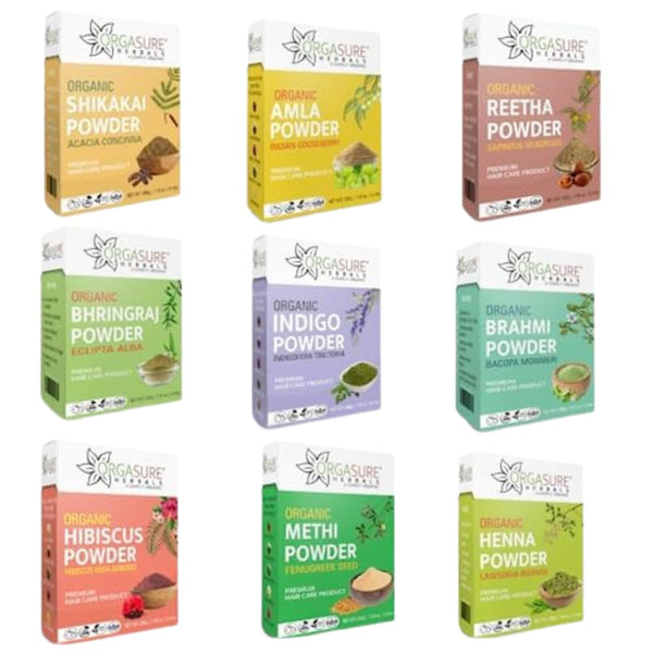 Premium Herbal Hair Care Powder Combo - 1800 Gm Unscented