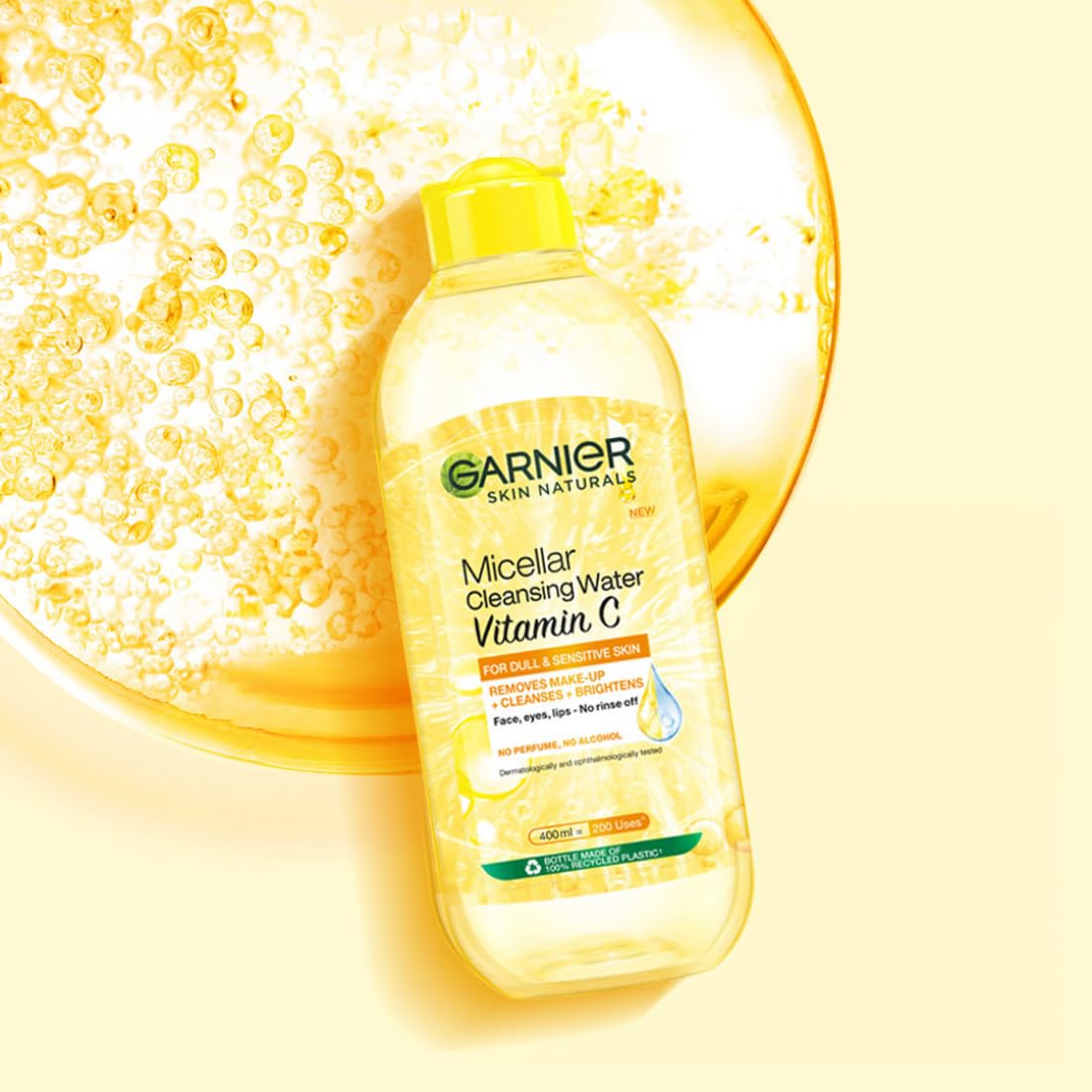 Garnier Micellar Cleansing Water with Vitamin C, 125ml