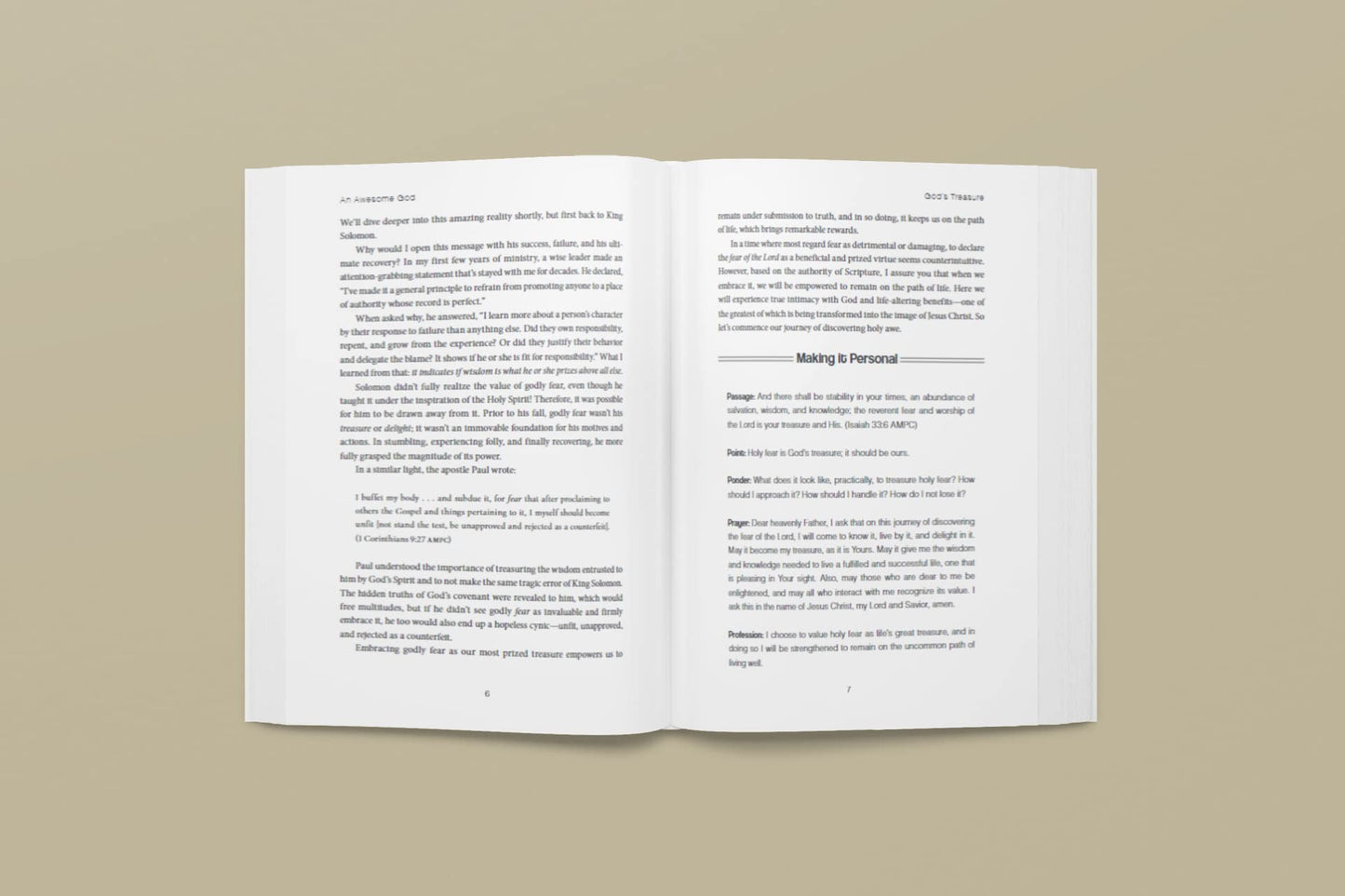 The Awe of God: The Astounding Way a Healthy Fear of God Transforms Your Life 