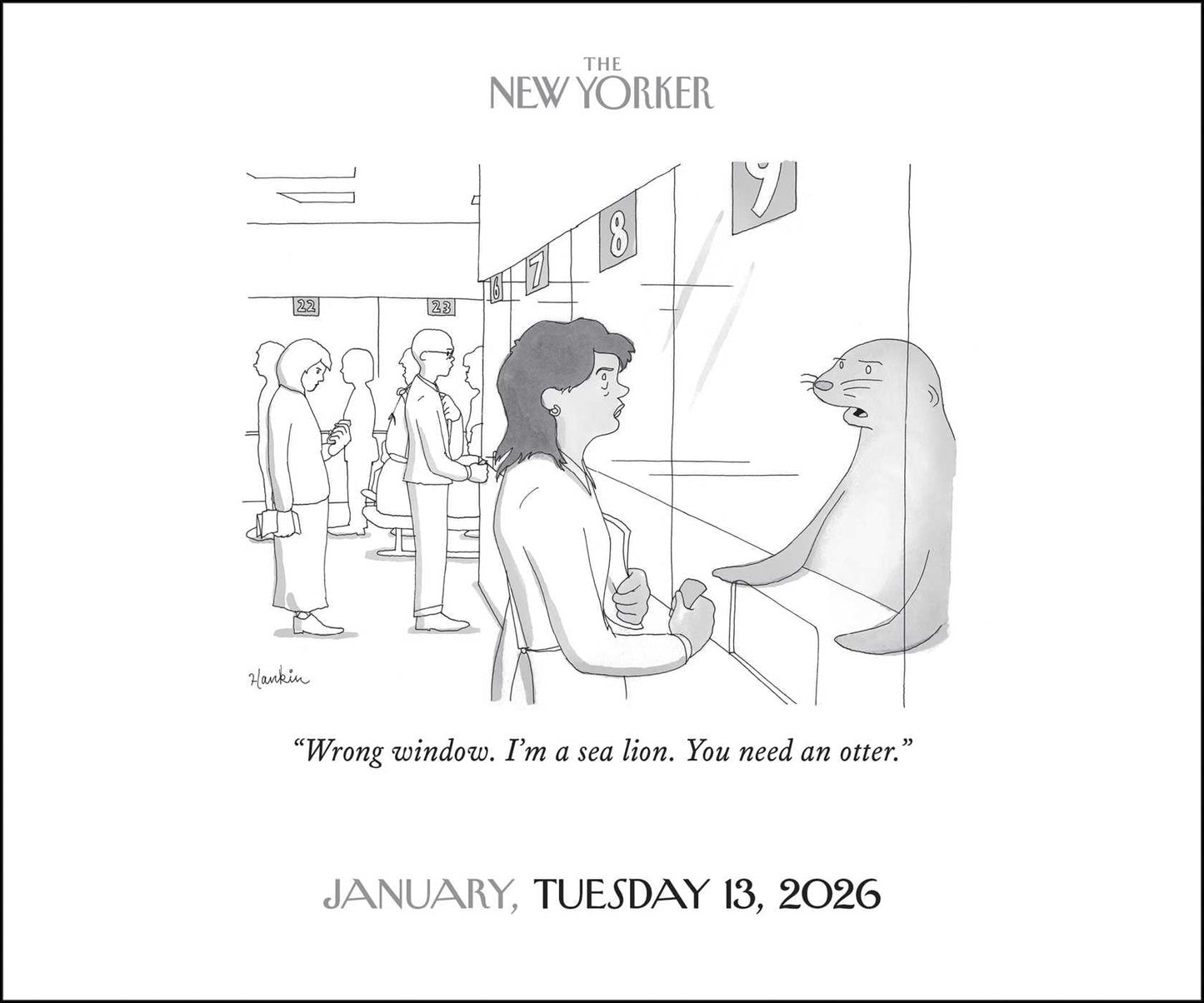 Cartoons from The New Yorker 2026 Day-to-Day Calendar 