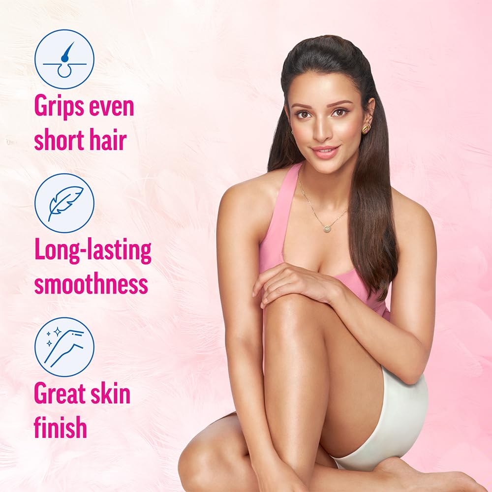 Instant Waxing Kit for Dry Skin, 20 Strips | Cold Gel Wax