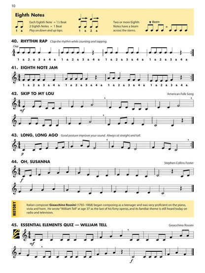 Essential Elements for Band – Bb Clarinet Book 1 with EEi | Beginner Clarinet Sheet Music and Online Resources | Hal Leonard Instructional Songbook for Students and Teachers 