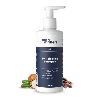 DHT Blocking Anti Hair Fall Shampoo with Biotin, 300ml