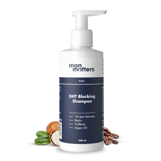 DHT Blocking Anti Hair Fall Shampoo with Biotin, 300ml