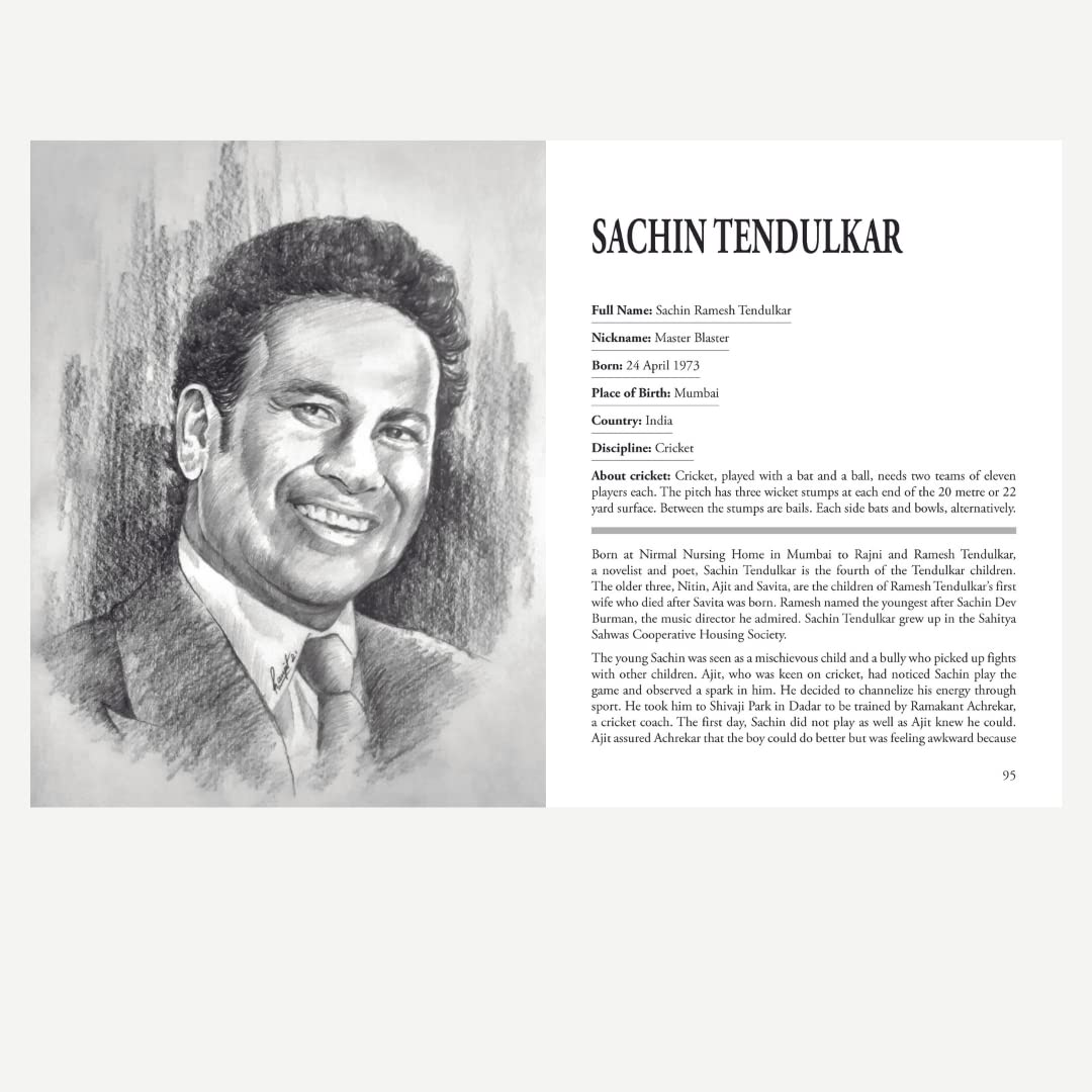 Inspiring Lives:Worlds Greatest Sportspersons : Biographies Of Inspirational Personalities For Kids | 124 Pages