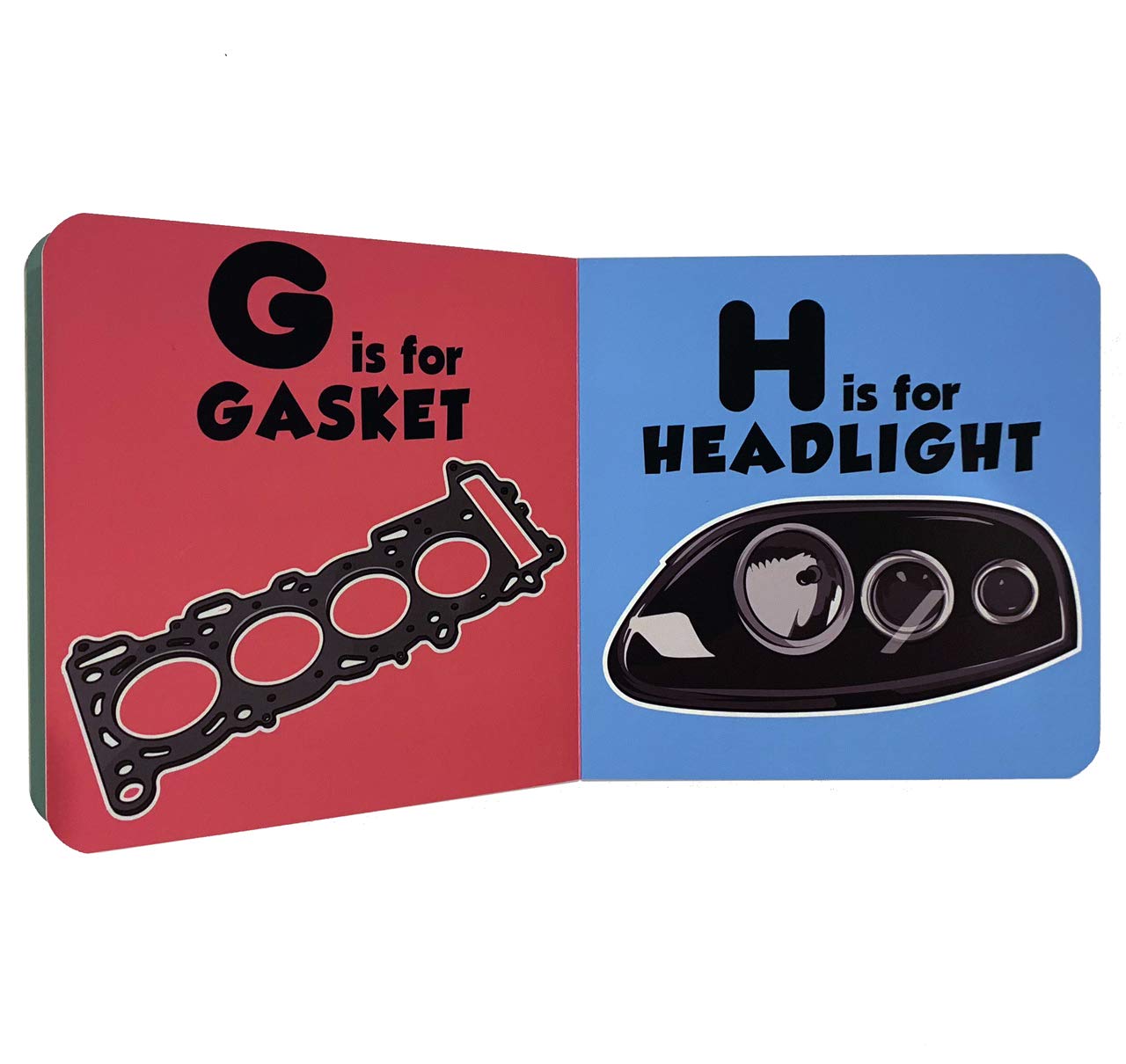 ABC's For Future Race Car Drivers Alphabet Book (Baby Book, Children's Book, Toddler Book) 