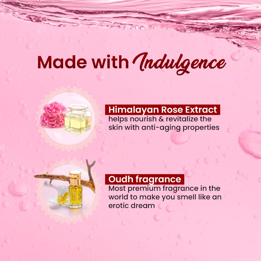 Himalayan Rose & Oudh Shower Gel - 250ml | No Parabens