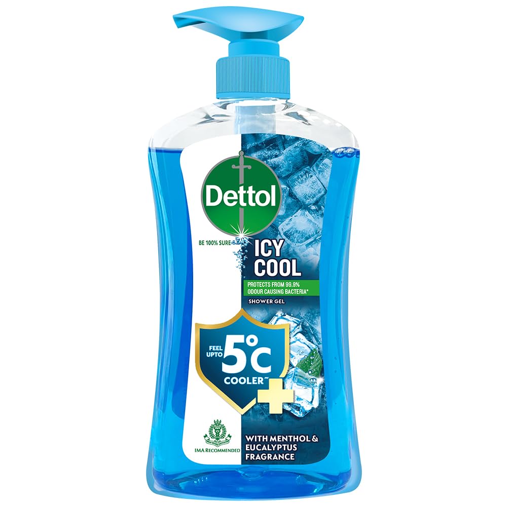 Icy Cool Body Wash for Men with Salicylic Acid - 500ml