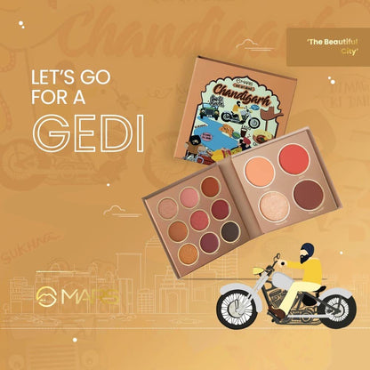 9-Color Makeup Kit: Eyeshadow, Highlighter, Blush & More, 16g