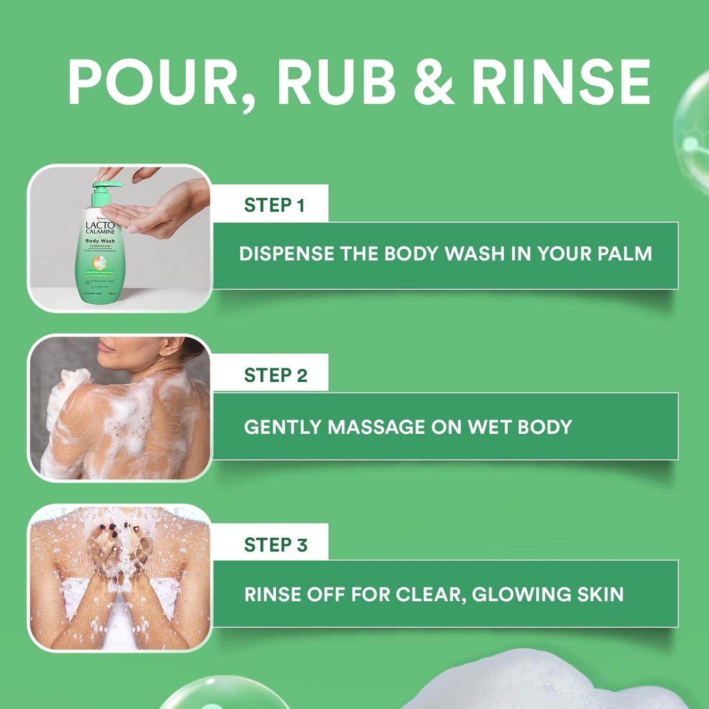 Exfoliating Body Wash with Salicylic Acid & Natural Ingredients - 250ml
