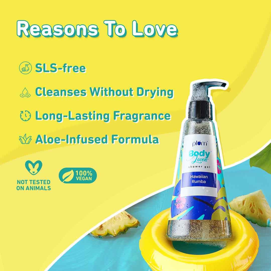 Hawaiian Rumba Shower Gel | SLS-Free Body Wash | 240ml
