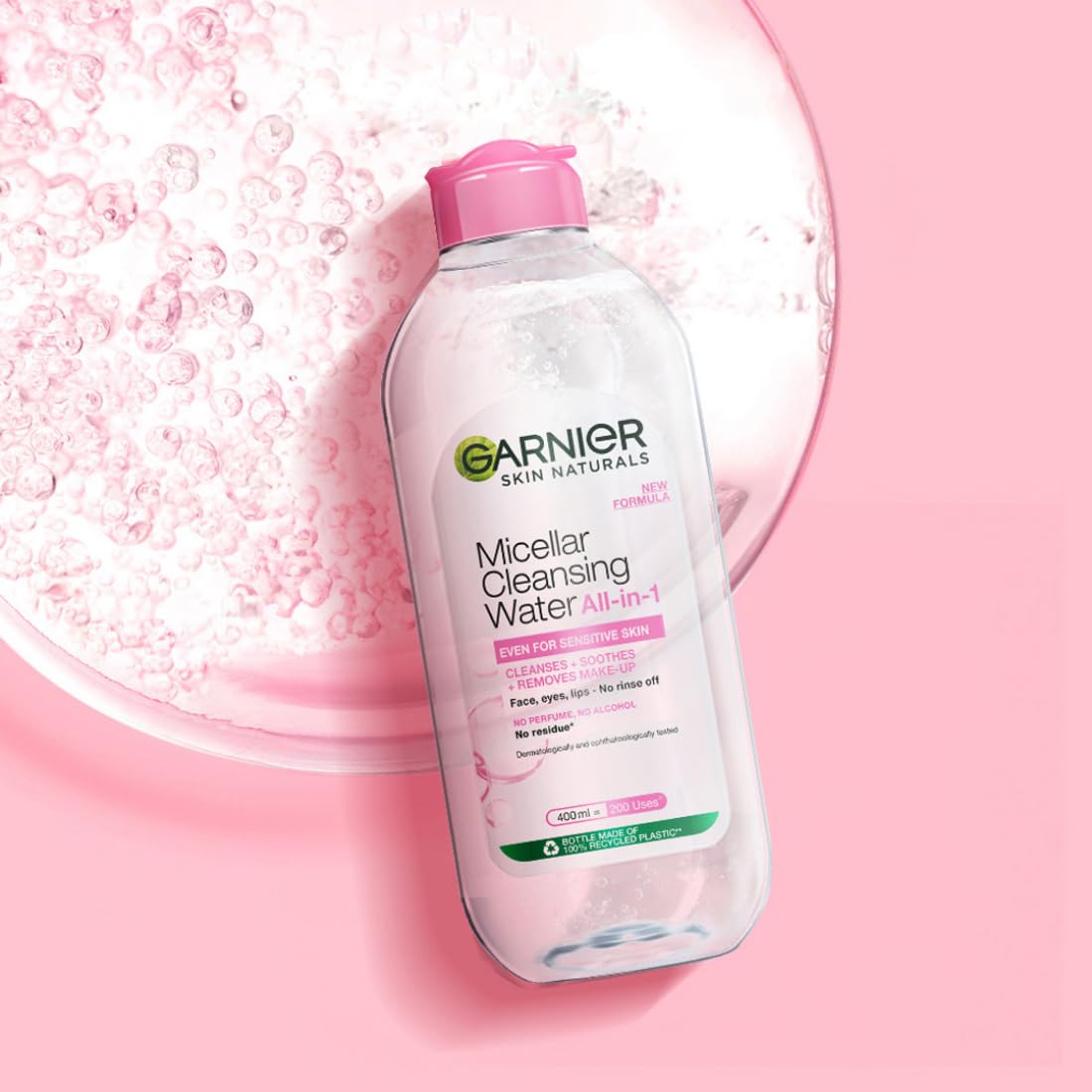 Garnier Micellar Cleansing Water, Hydrating & Soothing, 125ml