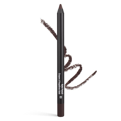 Waterproof Brown Kohl Pencil - 1.2g Smudge-Proof Formula