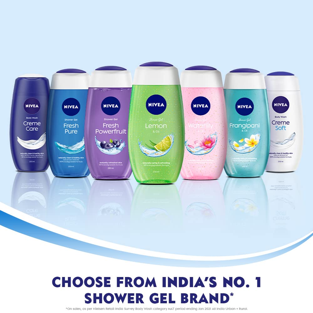 Frangipani & Oil Body Wash 250ml - Moisturizing Shower Gel