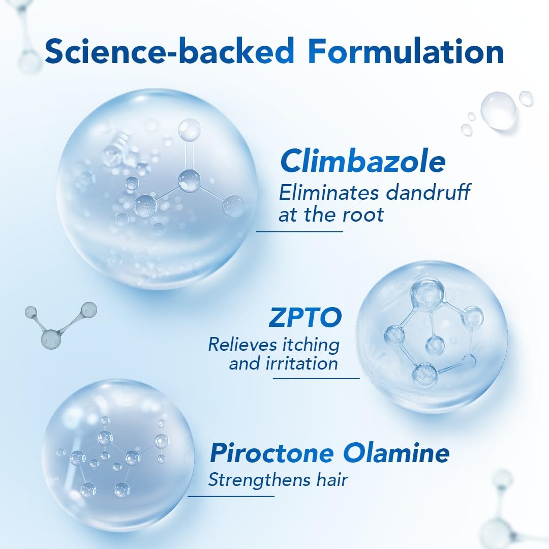 Anti-Dandruff Shampoo 100ml | Climbazole & Zpto Formula