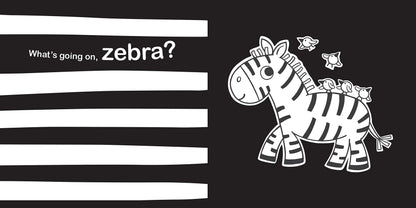 Hello, Baby Animals: A Black-and-White Board Book for Babies That Helps Visual Development (High-Contrast Books) 