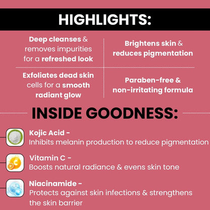 Deep Cleansing Facial Foam for Clear and Smooth Skin - 70ml