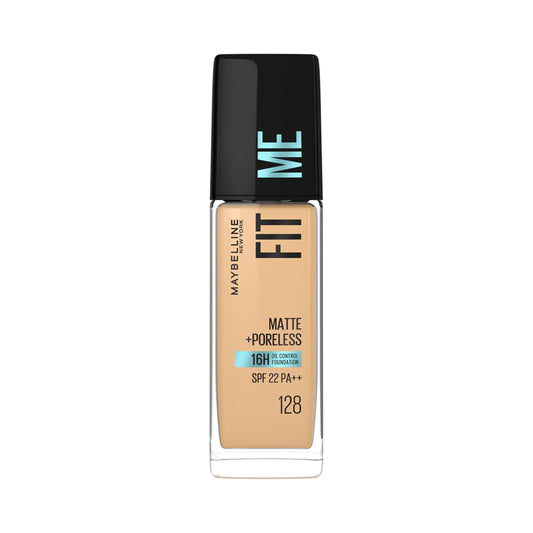 Maybelline Fit Me Matte Foundation SPF, 128 Warm Nude, 30ml