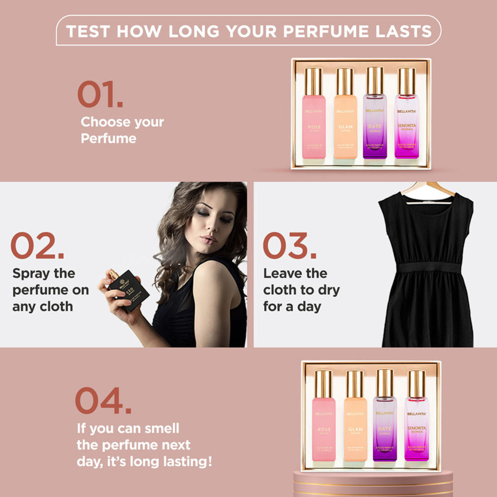 Bella Vita Perfumes Gift Set for Women