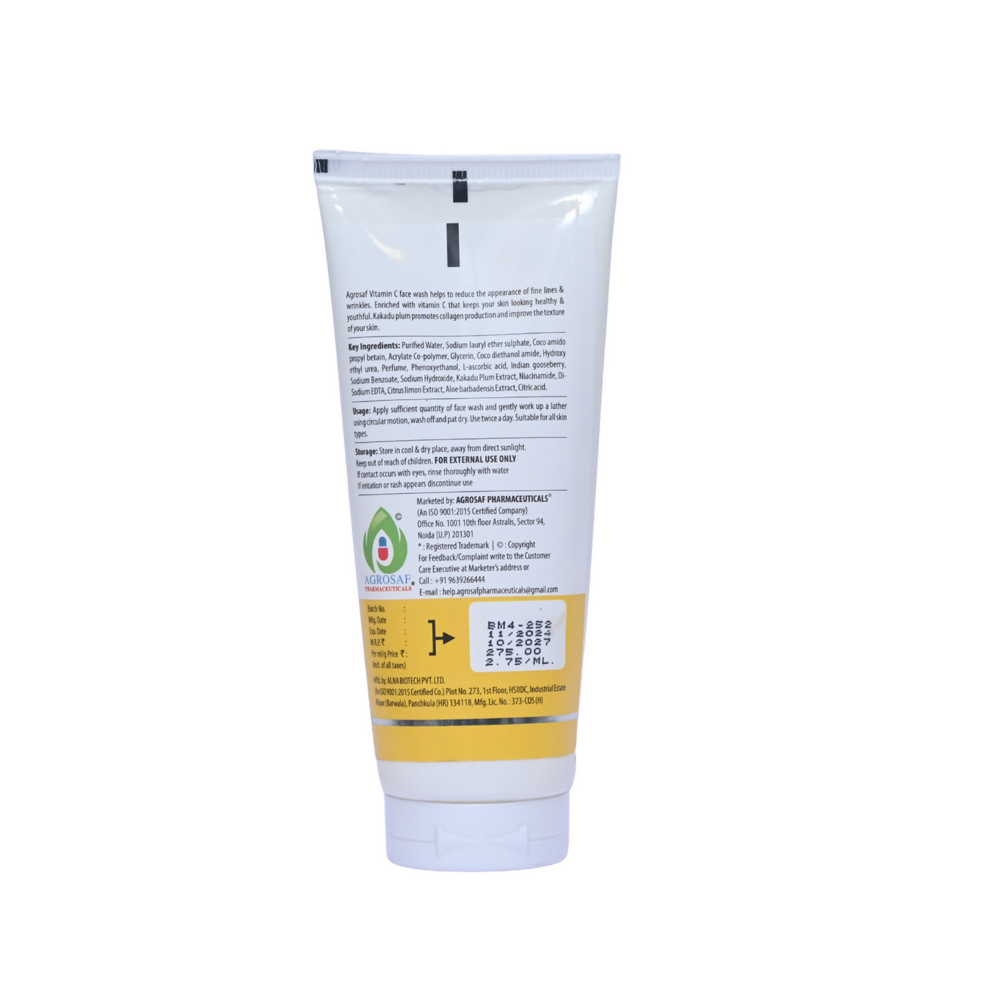 Agrosaf Vitamin C Face Wash