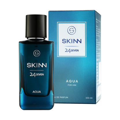 Skinn By Titan 24Seven Perfume for Men - Aqua Eau De Parfum