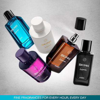 Skinn By Titan 24Seven Perfume for Men - Aqua Eau De Parfum