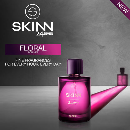 Skinn By Titan 24Seven Perfume for Women - Floral Eau De Parfum