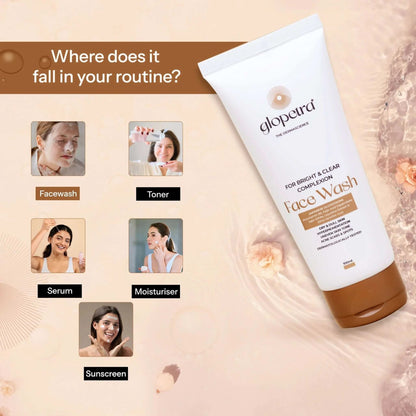 Glopetra Face Wash For Acne Scars & Spots