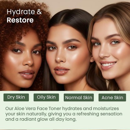 Milky Moon Aloe Vera Toner Instant Cooling & Hydrating Face Toner