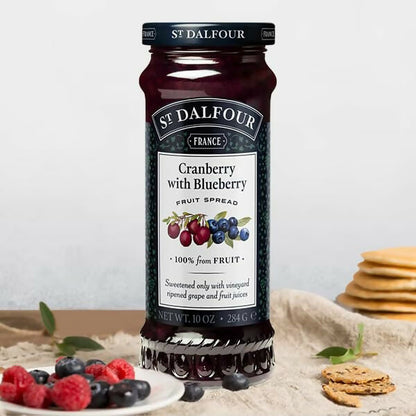 ST. DALFOUR Cranberry With Blueberry Fruit Spread