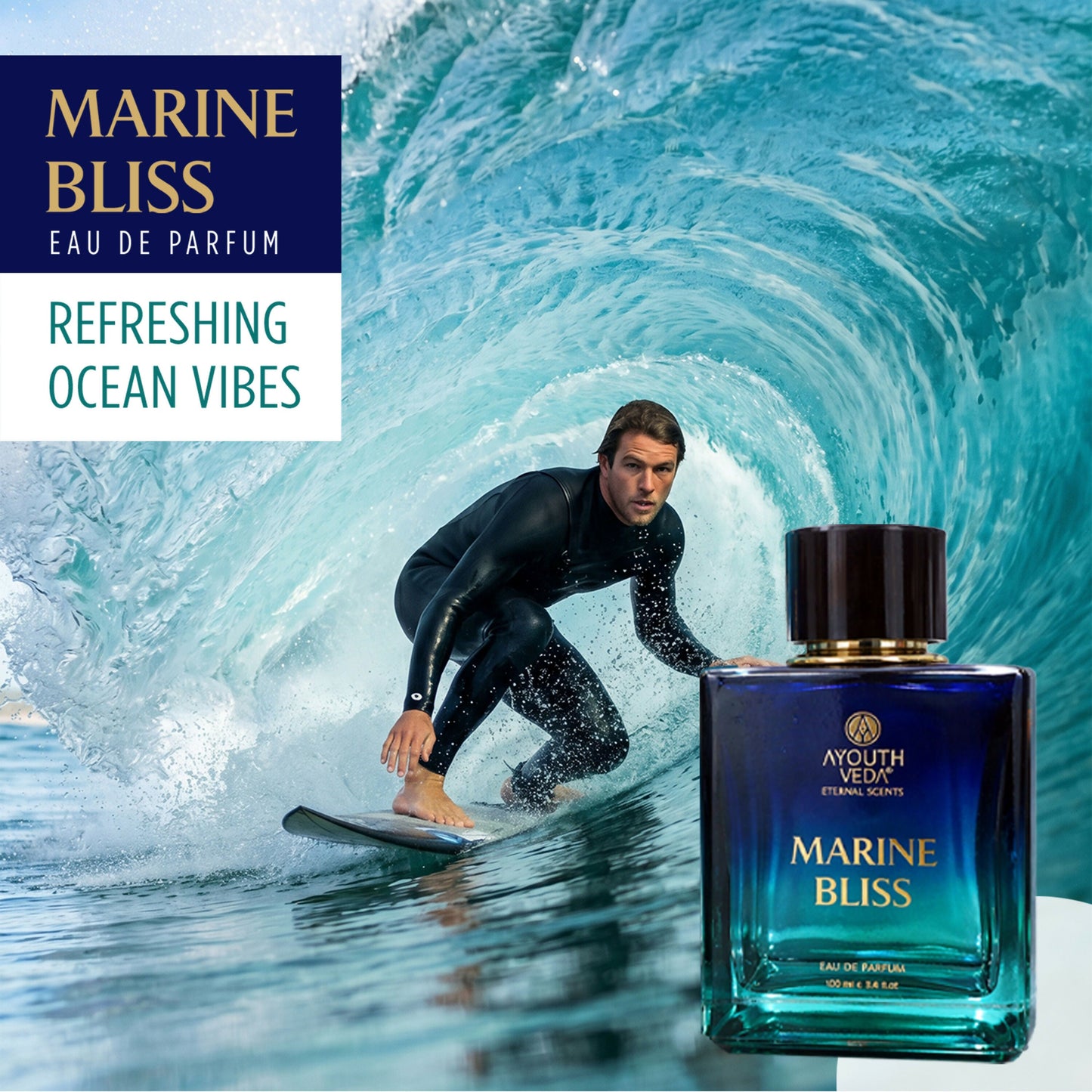 Ayouthveda Marine Bliss Eau De Parfum For Men