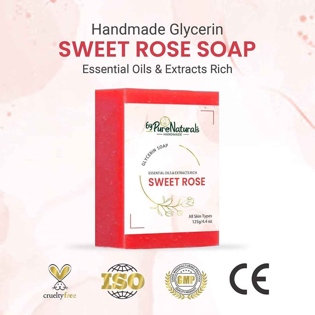 byPureNaturals Sweet Rose Soap