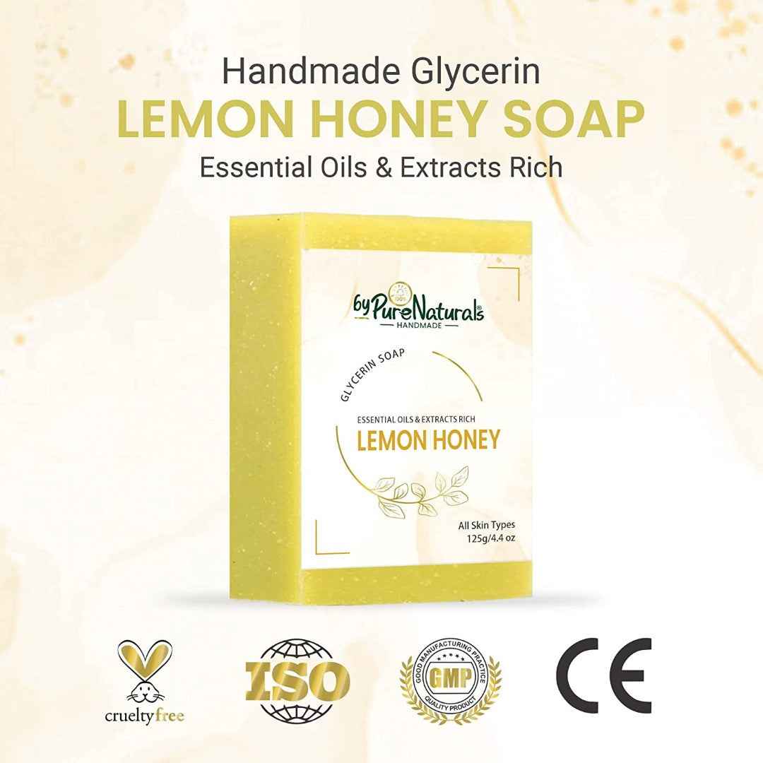 byPureNaturals Lemon Honey Soap