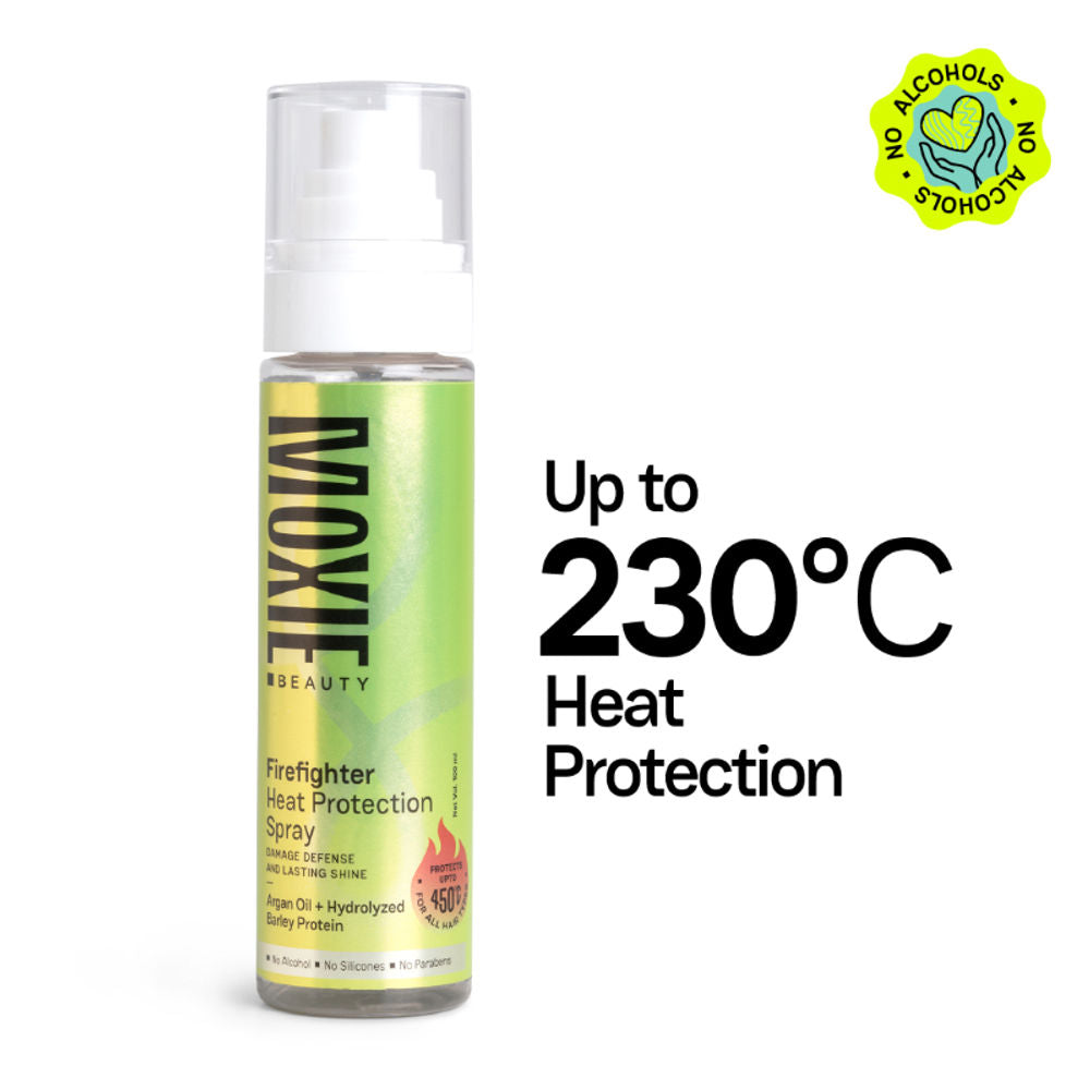 Moxie Beauty Firefighter Heat Protection Spray For Soft & Glossy Hair