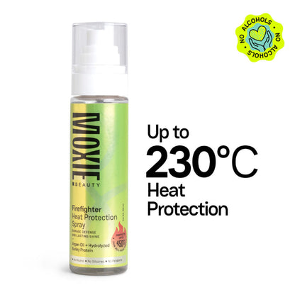 Moxie Beauty Firefighter Heat Protection Spray For Soft & Glossy Hair