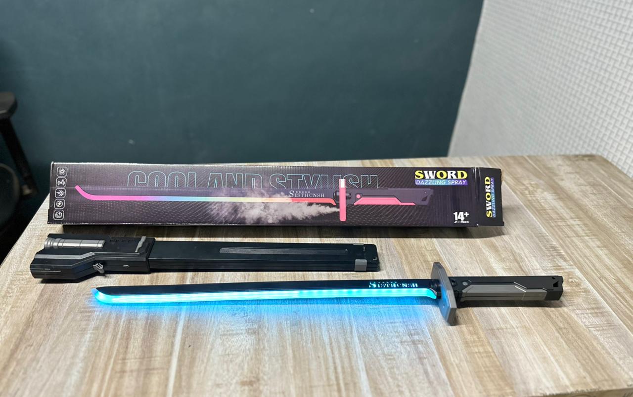 Interstellar Energy Saber | LED Light Saber with Spark Activation | Cosplay & Display