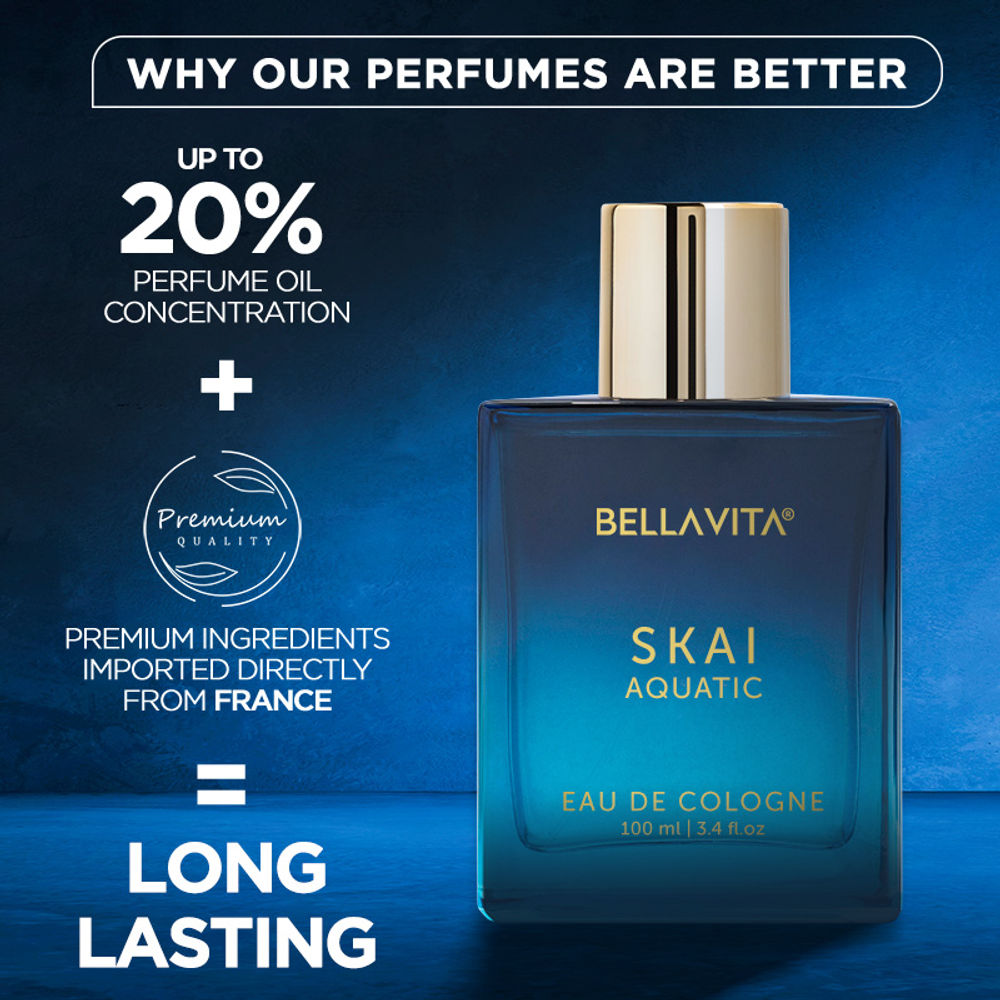 Bella Vita Skai Aquatic Unisex Eau De Cologne Perfume